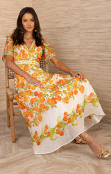Jaylee Organza Maxi Dress