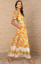 Jaylee Organza Maxi Dress