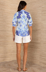 Carmel Jersey Top, color_ Blue