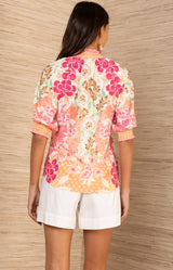 Carmel Jersey Top, color_ Pink