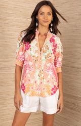 Carmel Jersey Top, color_ Pink