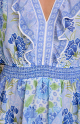 Tara Chiffon Dress, color_blue
