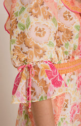 Meridian Chiffon Maxi Dress, color_Pink