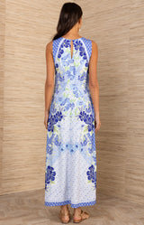 Zinnia Jersey Maxi Dress, color_ Blue
