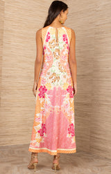 Zinnia Jersey Maxi Dress, color_ Pink
