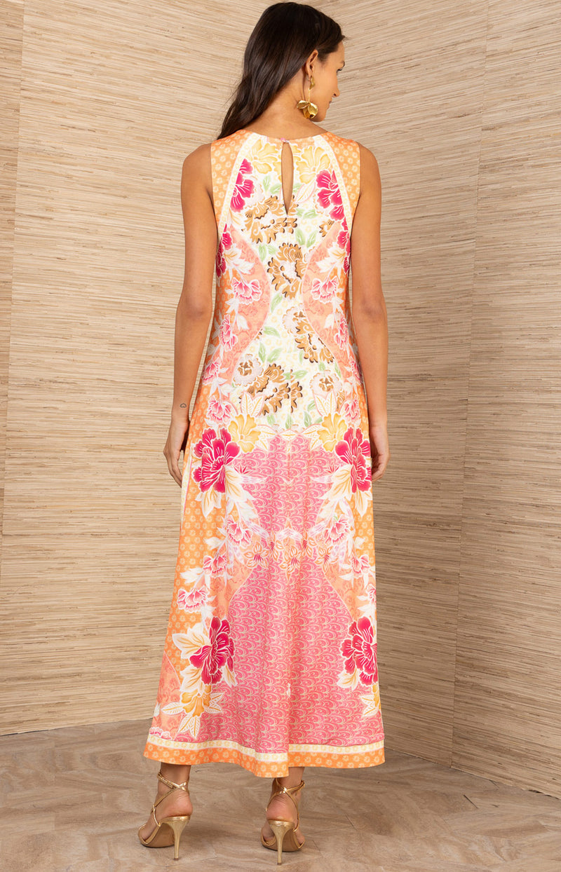 Zinnia Jersey Maxi Dress Blue / M