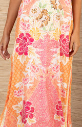 Zinnia Jersey Maxi Dress, color_ Pink