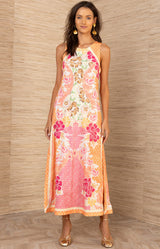 Zinnia Jersey Maxi Dress, color_ Pink
