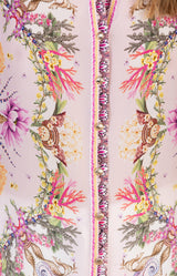 Dana Silk Top,Color_Pink