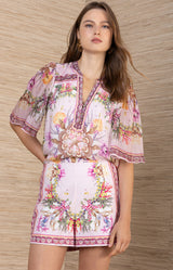 Bathsheba Canvas Short, Color_Pink