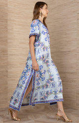Bryony Hi-Low Dres, Color_Blue
