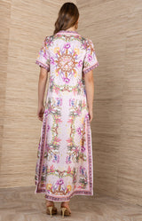 Bryony Hi-Low Dres, Color_Pink