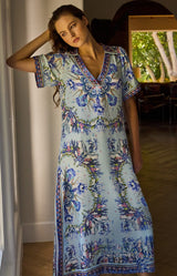 Bryony Hi-Low Dres, Color_Blue