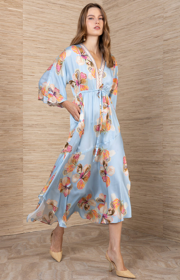hale bob midi dress Miller Jersey Midi Dress Ivory / XS