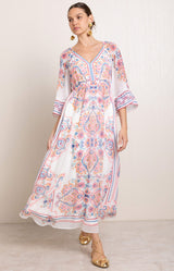 Berenice Maxi Dress, Color_Pink