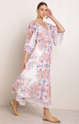 Berenice Maxi Dress, Color_Pink