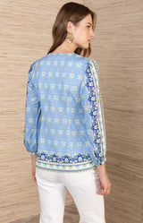 Batya Jersey Top, Color_Blue 