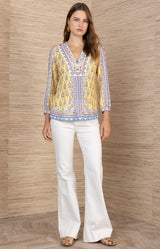 Batya Jersey Top, Color_Yellow