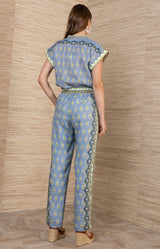 Bibiana Linen Pants, Color_Blue 