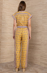 Bibiana Linen Pants, Color_Yellow
