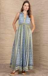 Solana Maxi Dress, Color_Blue 