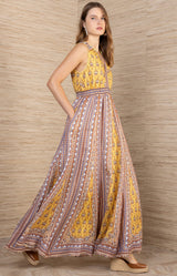 Solana Maxi Dress, Color_Yellow