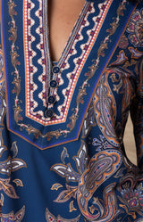 Berta Jersey Top, Color_Navy