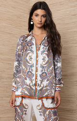 Audyn Charmeuse Top, Color_Ivory