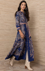 Tove Maxi Dress, Color_Navy