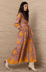 Tove Maxi Dress, Color_Orange
