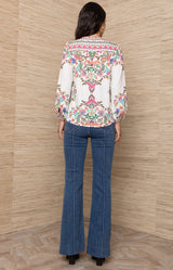 Emiliana Jersey Top, Color_Ivory 
