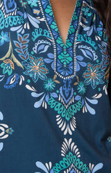 Emiliana Jersey Top, Color_Navy