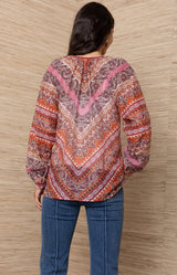 Cassiopeia Jersey Top, Color_Orange