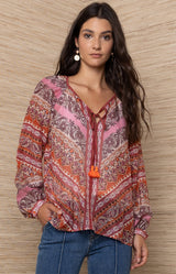 Cassiopeia Jersey Top, Color_Orange