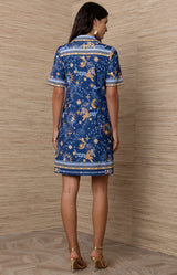 Severine Jersey Short Dress, Color_Navy