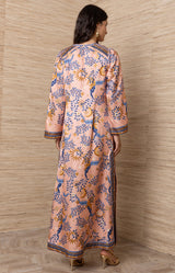 Rowena Silk Maxi Dress, Color_Pink