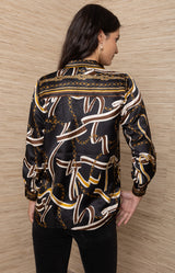 Wilhelmina Silk Top_Color_Black 
