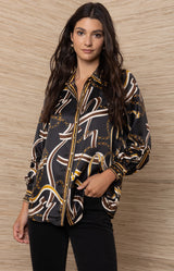 Wilhelmina Silk Top_Color_Black 
