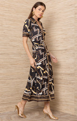 Mireille Jersey Dress_Color_Black 
