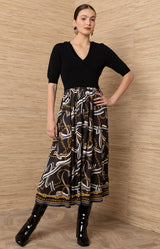 Landon Midi Dress_Color_Black 