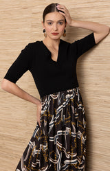 Landon Midi Dress_Color_Black 