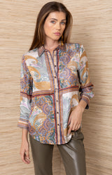 Babette Silk Top_Color_Brown