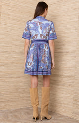 Celestia Jersey short Dress_Color_Blue