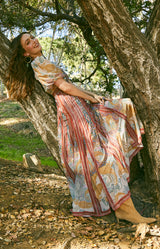 Liliosa Chiffon Maxi Dress