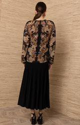 Ida Silk Top_Color_Black 
