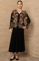 Ida Silk Top_Color_Black 