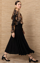 Ida Silk Top_Color_Black 