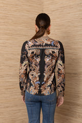 Xenia Jersey Top_Color_Black