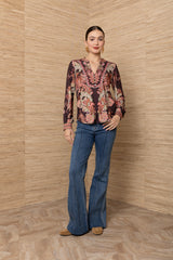 Xenia Jersey Top_Color_Wine 