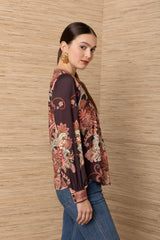 Xenia Jersey Top_Color_Wine 